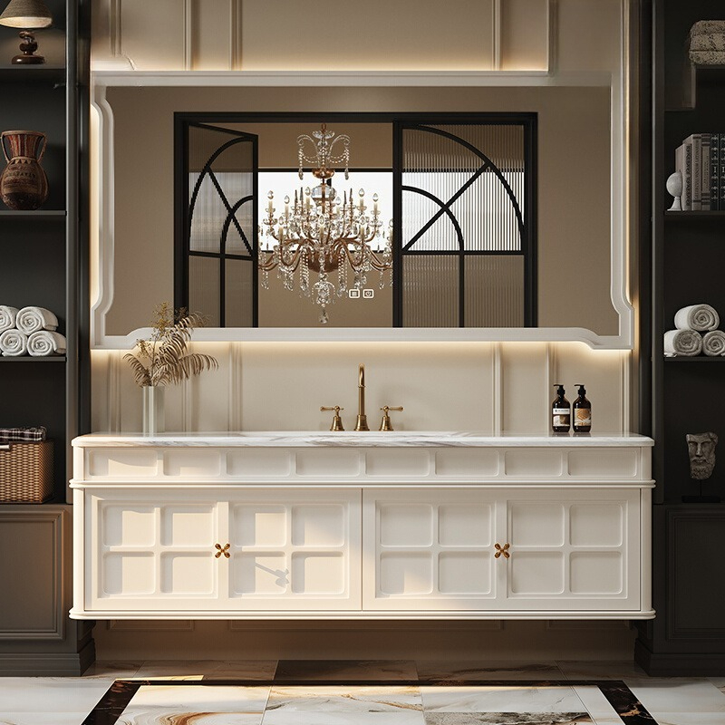 French Retro Bathroom Cabinet  - Luxury Skincare & Spa Photos ulasan dan harga