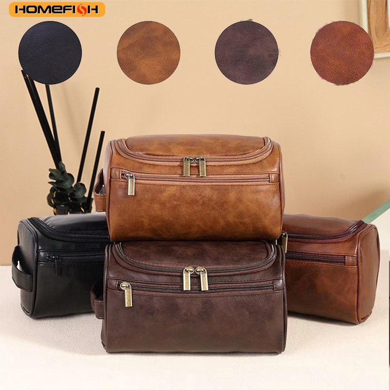 HOMEFISH Men PU Vintage Luxury - Luxury Skincare Box ulasan dan harga