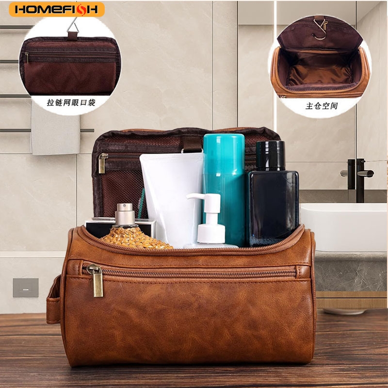 HOMEFISH Men PU Vintage Luxury - Luxury Skincare Box ulasan dan harga