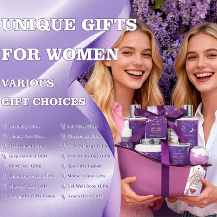 Bath Basket Spa Kit Spa Gifts  - Luxury Skincare Kit ulasan dan harga
