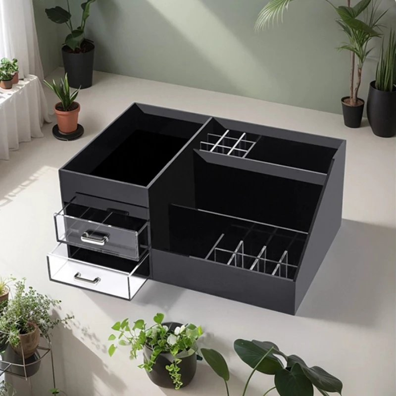 Acrylic Vanity Organizer  Luxu - Luxury Skincare Box ulasan dan harga