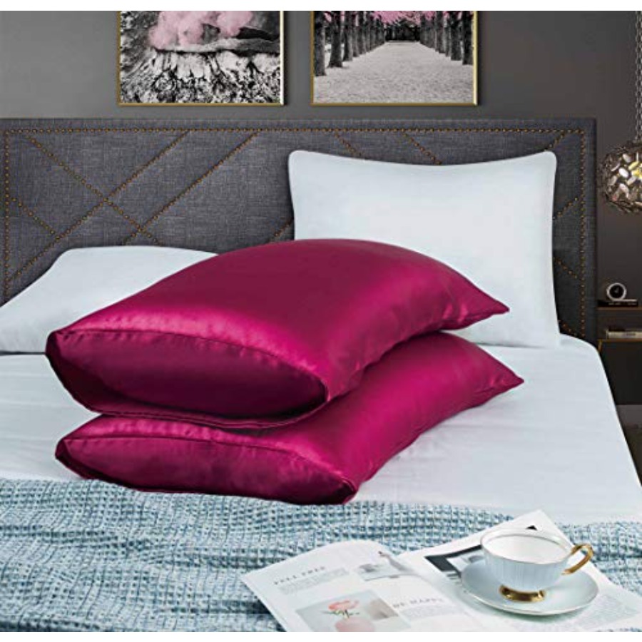 Satin Pillowcase Set for Hair  - Luxury Skincare & Spa Photos ulasan dan harga