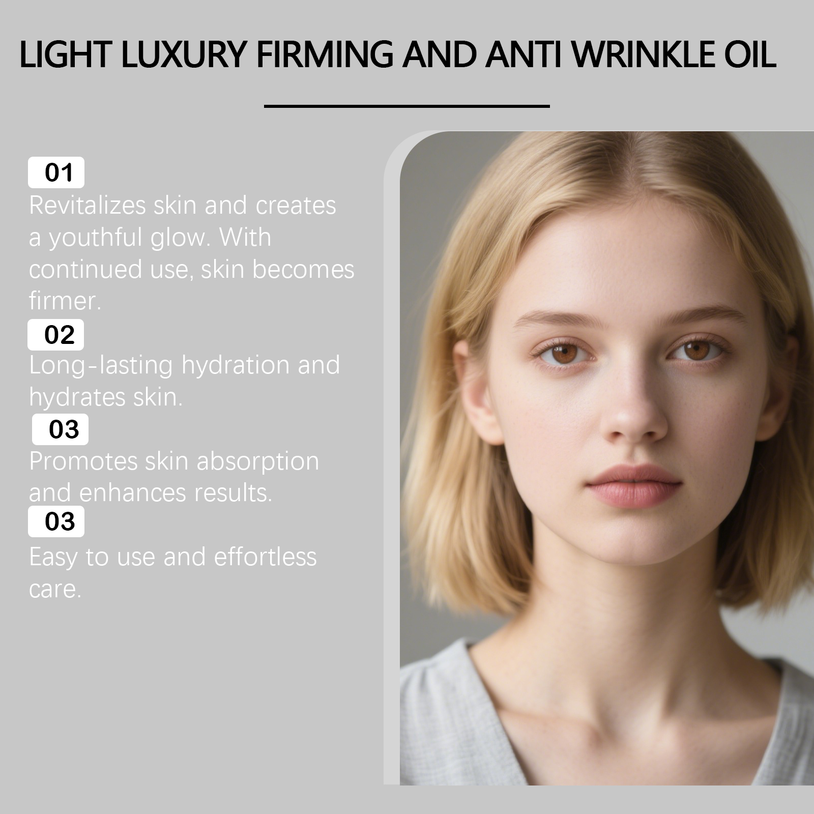 Firming Facial Care Oil Liftin - Luxury Skincare & Spa Photos ulasan dan harga