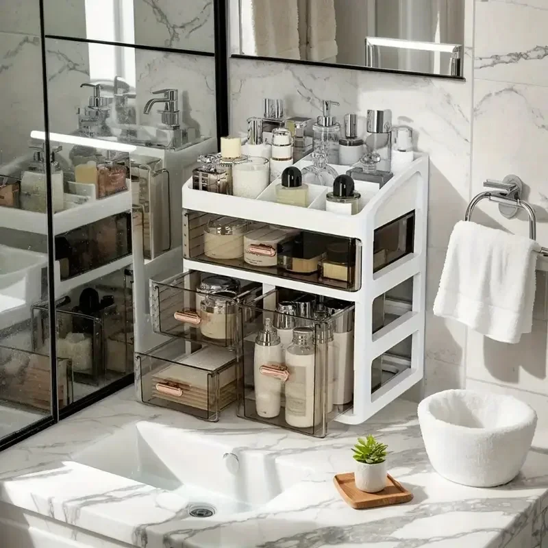 Cosmetic Storage Box Makeup Ca - Luxury Skincare Box ulasan dan harga